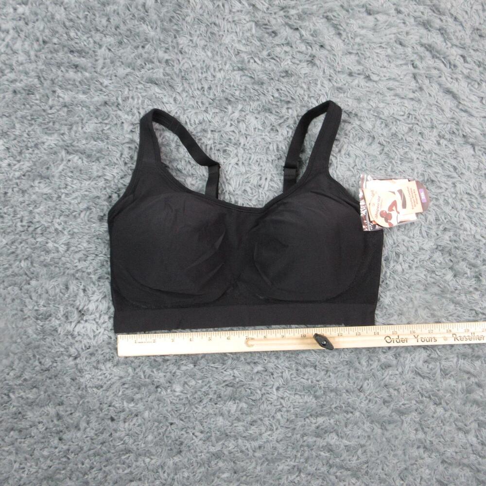 Shapermint Essentials Bra Womens 2XL Black Everyday Comfort Shaping Wireless NWT
